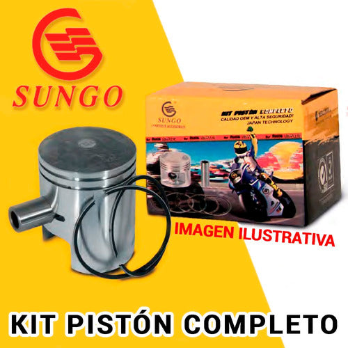 Kit Piston 0.50 Yamaha Ybr Xtz 125 Sungo  - Um 0