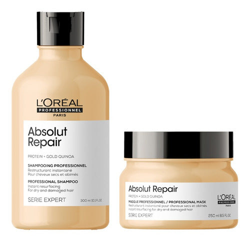 L'Oréal Professionnel Absolut Repair Shampoo & Mask Kit 0