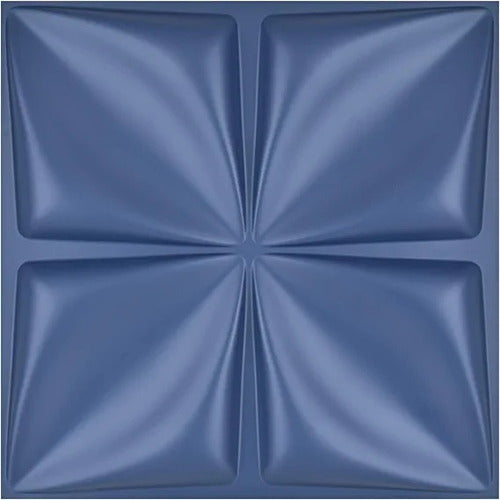 Art3d 12 Decorative Wall Panels Navy Blue 0