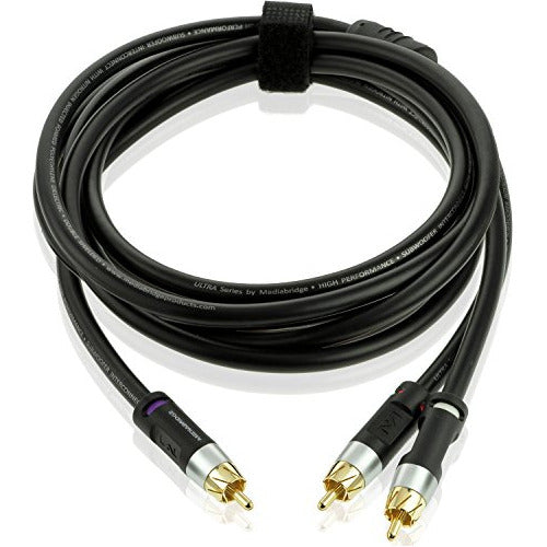 Adaptador Y Rca Mediabridge Ultra Series (15 Pies) - Para Au 0