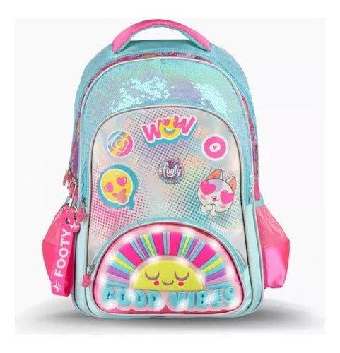 Footy Good Vibes 18-Inch Backpack 0