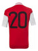Football Team Numbered Shirts x 14 Units Immediate Delivery 36
