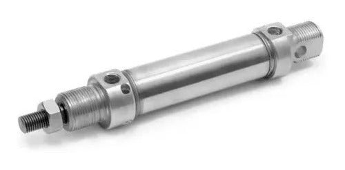 JL Neumática Pneumatic Cylinder Double Effect 25x75 Mm (Micro-Mini) Inox 0