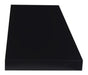 Just Home Collection Black Floating Wooden Shelf 0