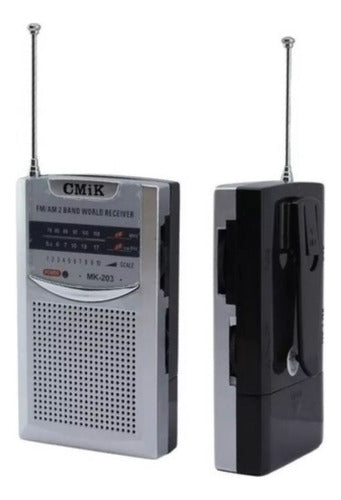 CMiK Portable AM / FM Radio MK-203 0