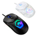 Marvo Gaming Mouse 12000DPI RGB with Interchangeable Grips - Fit Lite 1