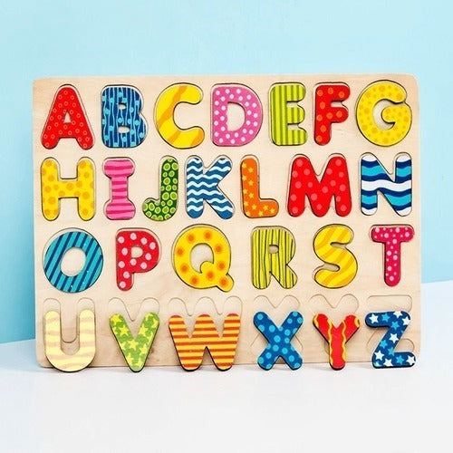 Cubeta Toys Alphabet Wooden Puzzle 1