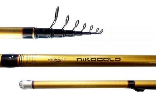 Masterguil Nikogold Telescopic Rod 4.30 Mts for Pejerrey Fishing 1