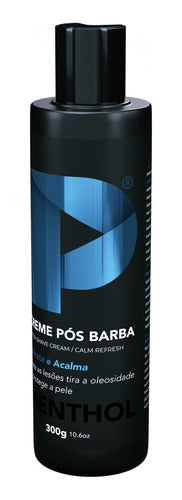 Creme Pós Barba Play Barber 300g Menthol Trata A Foliculite 4