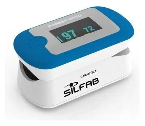 Silfab Nebulizer N61 Nuovo Piccolo + Finger Oximeter Combo 4
