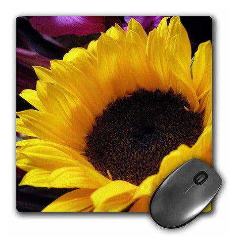 3Drose Llc Girasol Mouse Pad 8 x 8 x 0.25 Inches 0