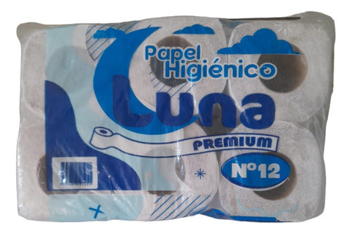 Luna Papel Higienico Hoja Simple Pack X 12 Unidades 0