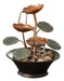 Bits and Pieces Water Lily Serenity Fountain - Perfect Table Decoration for Indoors 0