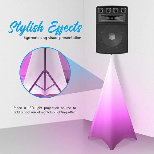 ~? Pyle Universal TriPod Scrim-double Sided Dj Speaker / Lig 1