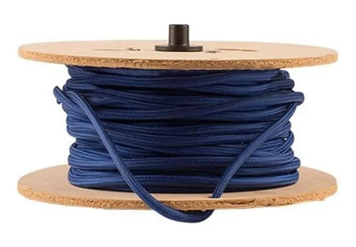 Trefilight Decorative Textile Cable X Meter Blue 0