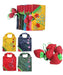 Foldable Strawberry Shopping Bag x50, Holds up to 15kg, Microcentro 0