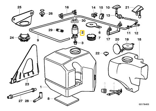 Febi Motor Lavaparabrisas Para VW Suran 2007 - 1.6 FSI 4