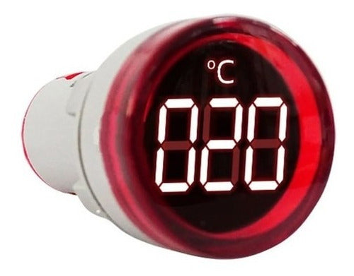 Mini Digital Thermometer -20ºC - +199ºC Red 0