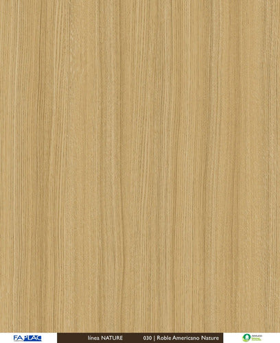 Faplac Melamina Faplac Mdf Roble Americano Nature 18mm 1,83 X 2,75 0