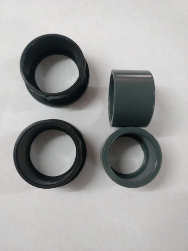 Vulcano 2 Bushings for Pump and Filter + 2 Reductions 40 to 50 by Tigre 1