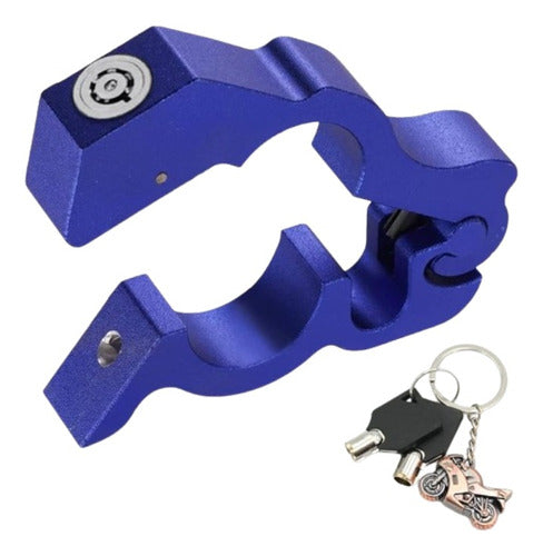 Reinforced Motorcycle Handlebar Grip Lock Anti-Theft Throttle Lock 5