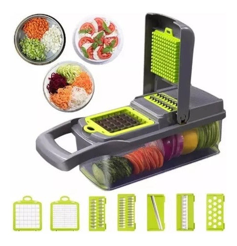 JTA STORE TECHNOLOGY Rallador Picador Cortador De Alimentos Verduras Frutas 3