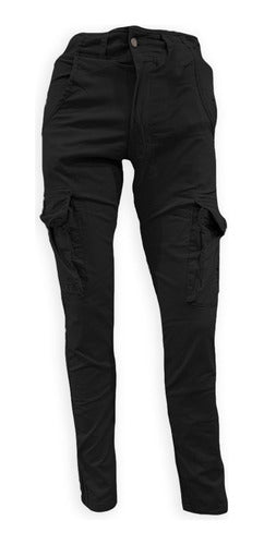 Criollos Cargo Pants for Men - Thick Stretch Denim 0