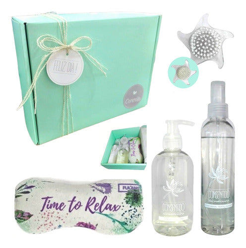 Jasmine Aroma Relaxation Gift Box Set Spa Zen #36 Happy Day - Set Aroma Regalo Box Relax Jazmín Kit Spa Zen N36 Feliz Dia