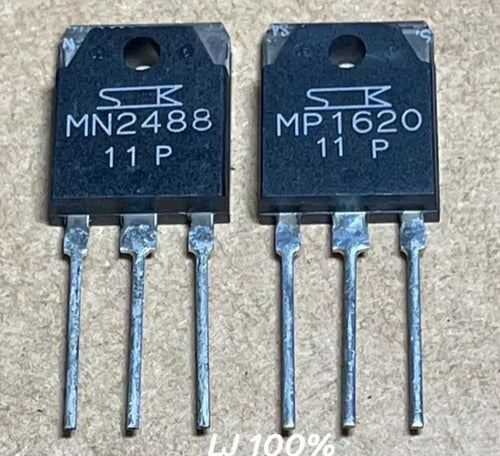 01 Par Transistor Darlington Mn2488 Mp1620 Sanken Original 2