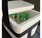 Foam Cooler with Straps - Picnic - Cooler Bag with Glasses 1