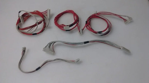 Kit  Flex Cables Sanyo Lcd-42xf6b Con Garantía!!! 0