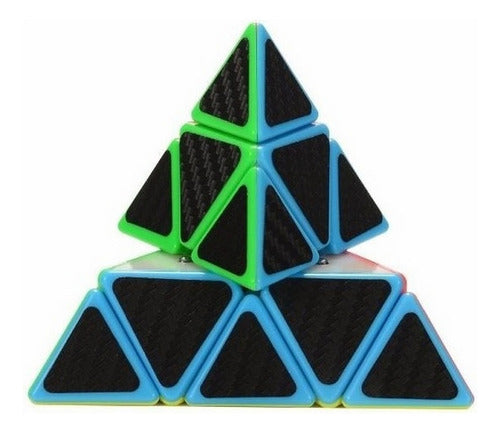 Moyu Cubo Rubik Pyraminx Carbono - Meilong 1