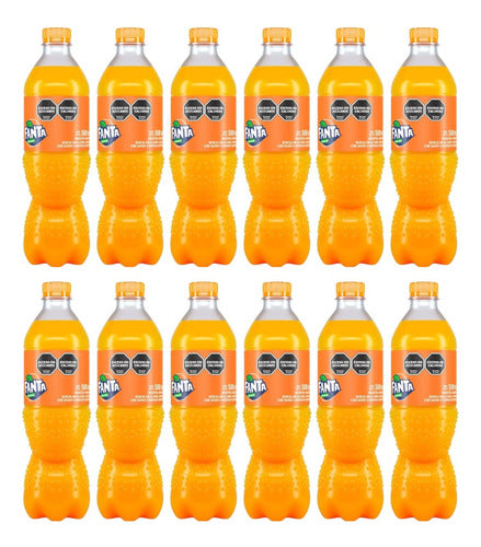 Fanta Original Bottle 500ml X12 Zetta Bebidas 0