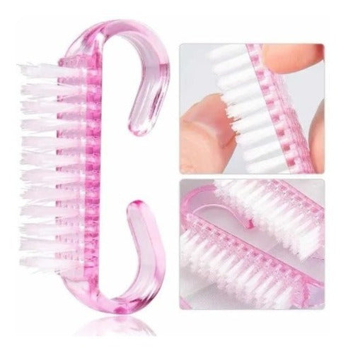 Full-time Mania Nail Brush with Sculpted Handle 1