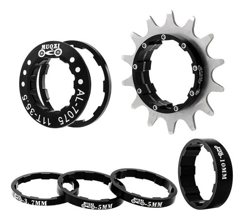 Muqzi Mtb Cassette Cog Fixie Bike - Kit De Conversión De 1. 0