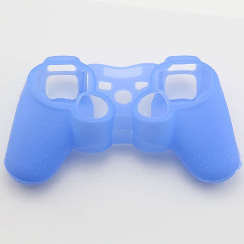 Funda De Silicona Joystick Para Playstation 3 Ps3 Azul 2