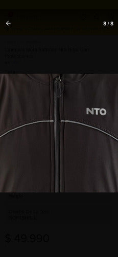 NTO Campera Moto Softshell Brisk Con Proteccciones Urbana 3