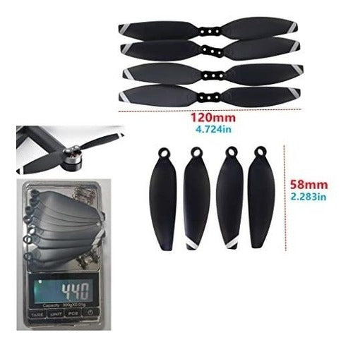 Helices P/hs175d X500pro X650 Cuadricoptero Rc Drone 16 Uni 1