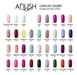 Anush 12 Semi-Permanent Nail Polishes + Beauty Nail Lamp 3