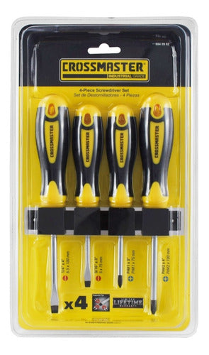 Crossmaster Professional Screwdriver Set - 4 Piece 0