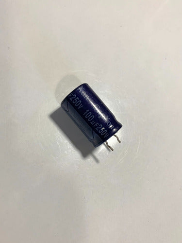 Capacitor 100uf X 250v 85º (16x25mm) 2