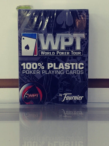 WPT 100% Plastic Poker Playing Cards. Fournier Made in Spain 2