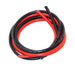 BNTECHGO Flexible Silicone Wire Gauge 10 3 Ft: Red Wire and Black Wire 0