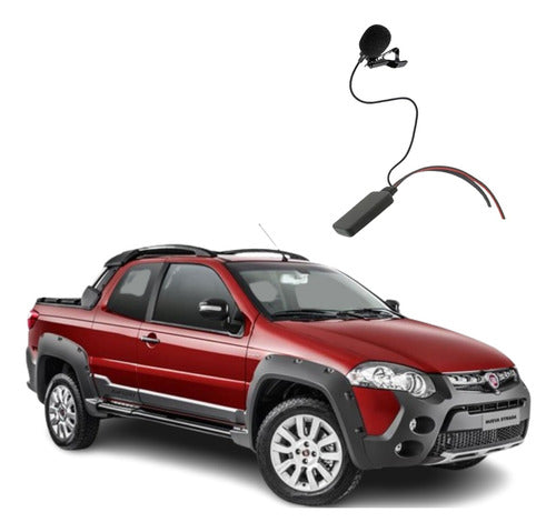 Creative Sound Bluetooth Stereo Module for Fiat Strada with Calling Function (Installed) 0