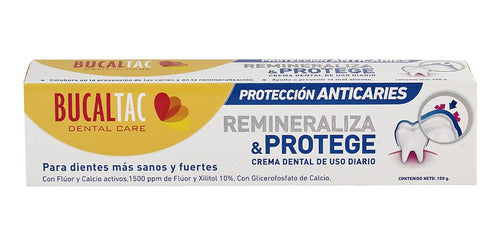 Bucal Tac Dental Paste Remineralizes & Protects X 100 Gr 0