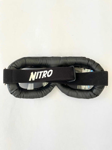 Nitro Retro Custom Goggles in Black or Chrome 2