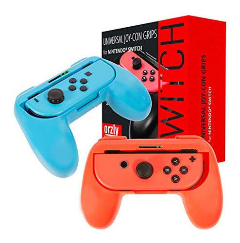 Orzly Compatible Grips for Nintendo Switch Joy-Cons 0