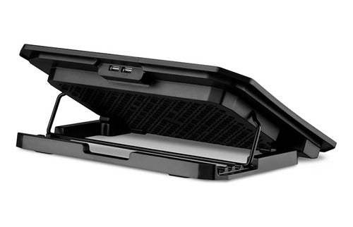 Base Para Notebook Multilaser Ac392 Com 2 Cooler E Led Azul 1