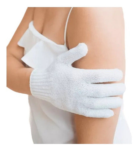 Exfoliating Shower Sponge Glove for Personal Care x1 1