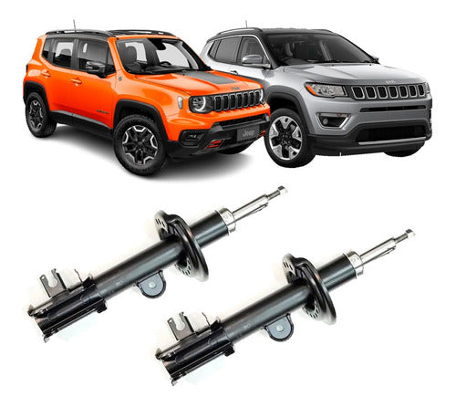 Kit Amortiguador Delantero Compass 12/18 Renegade 15/19  X2 0